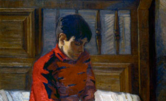описание картины Белоковской - Портрет сына 7 класс