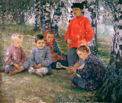 Сочинение по картине Богданова-Бельского Виртуоз (описание)