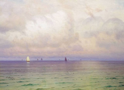 Сочинение по картине Дубовского Море, 6 класс (описание)