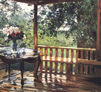 Сочинение по картине Герасимова После дождя (мокрая терраса) 6 класс описание